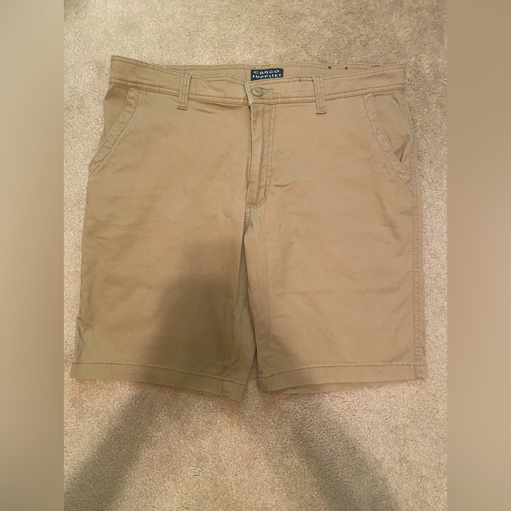 Cargo Supplies Trilogy Sportswear Mens Bermuda tan/khaki shorts